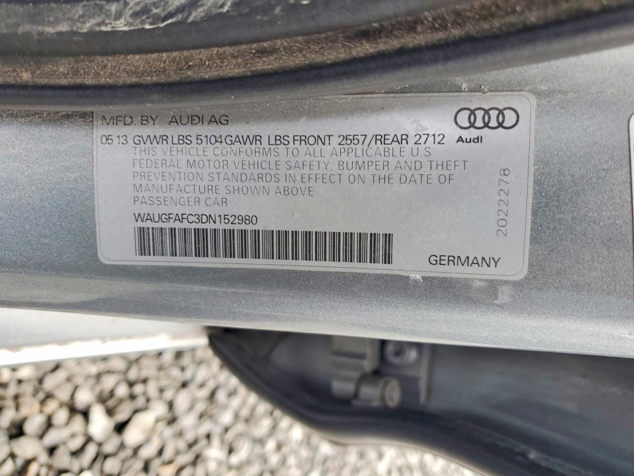2013 Audi A6 Premium Plus