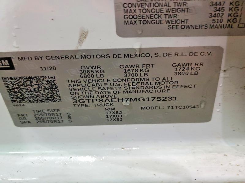 2021 GMC Sierra C1500