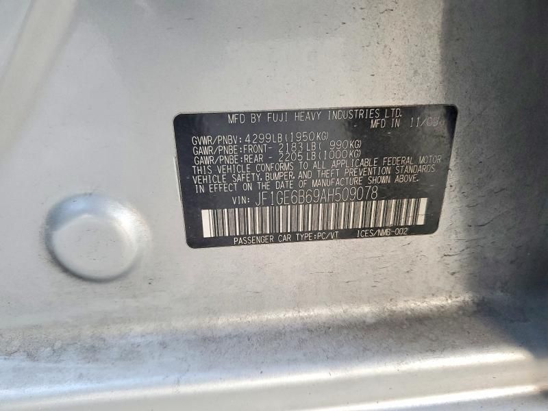 2010 Subaru Impreza 2.5i Premium