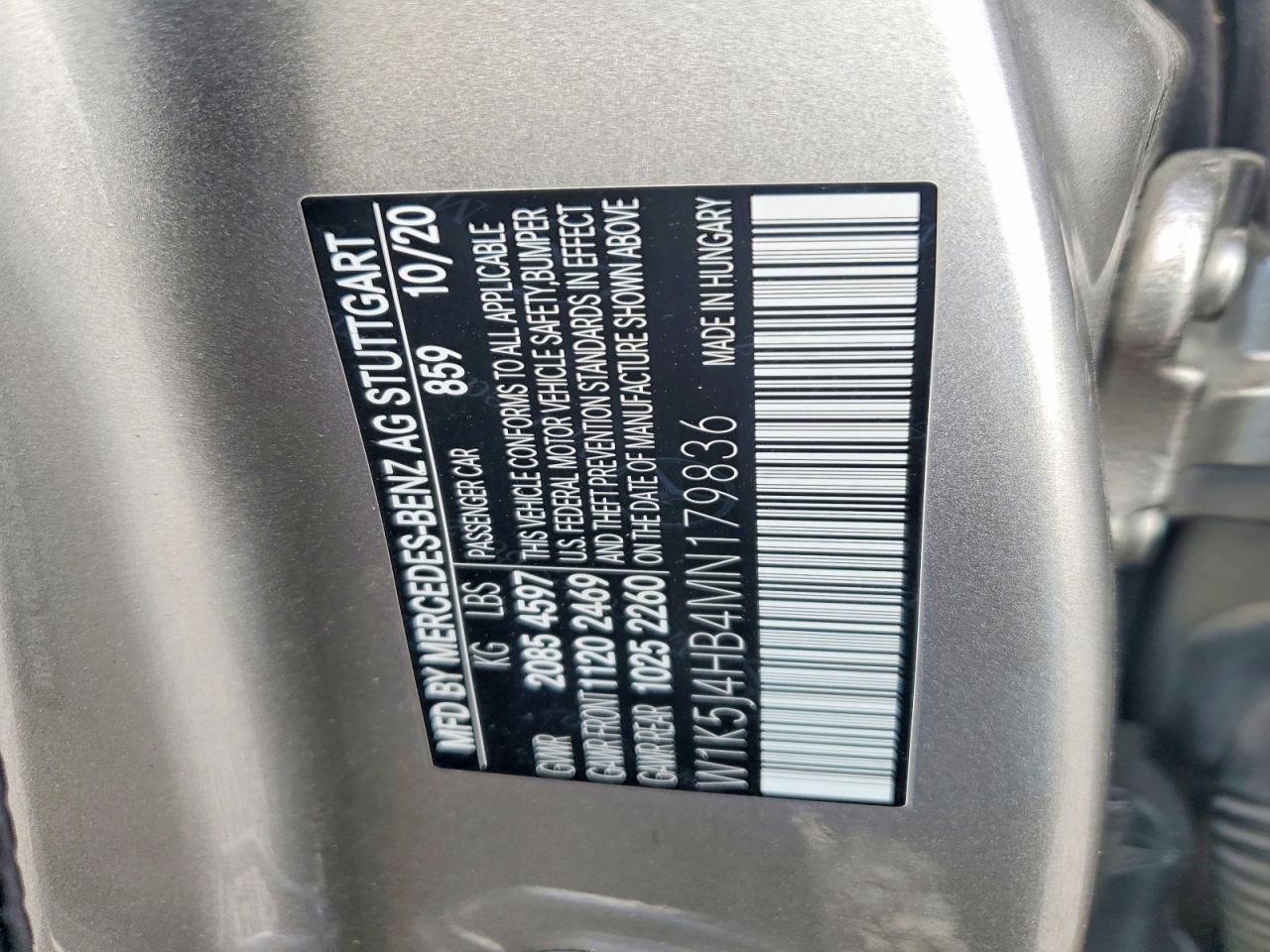 2021 Mercedes-Benz Cla 250 4matic