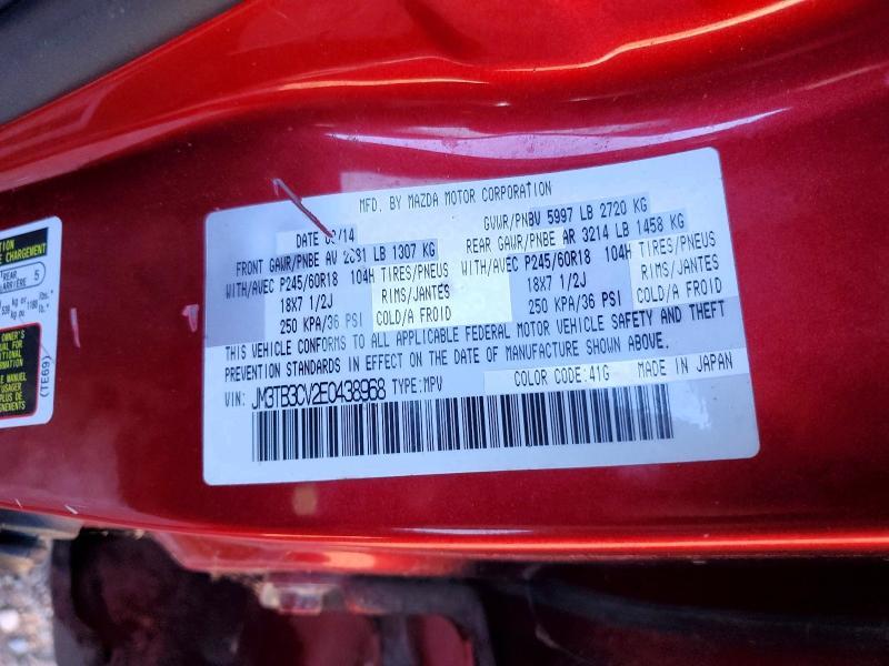 2014 Mazda Cx-9 Touring