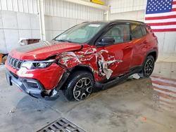 Jeep salvage cars for sale: 2025 Jeep Compass Trailhawk