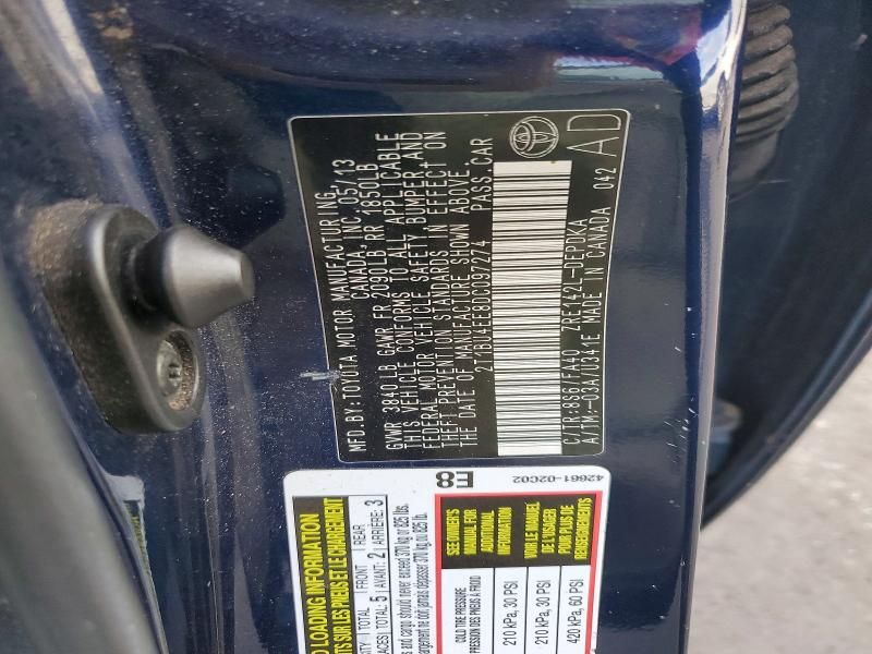 2013 Toyota Corolla Base