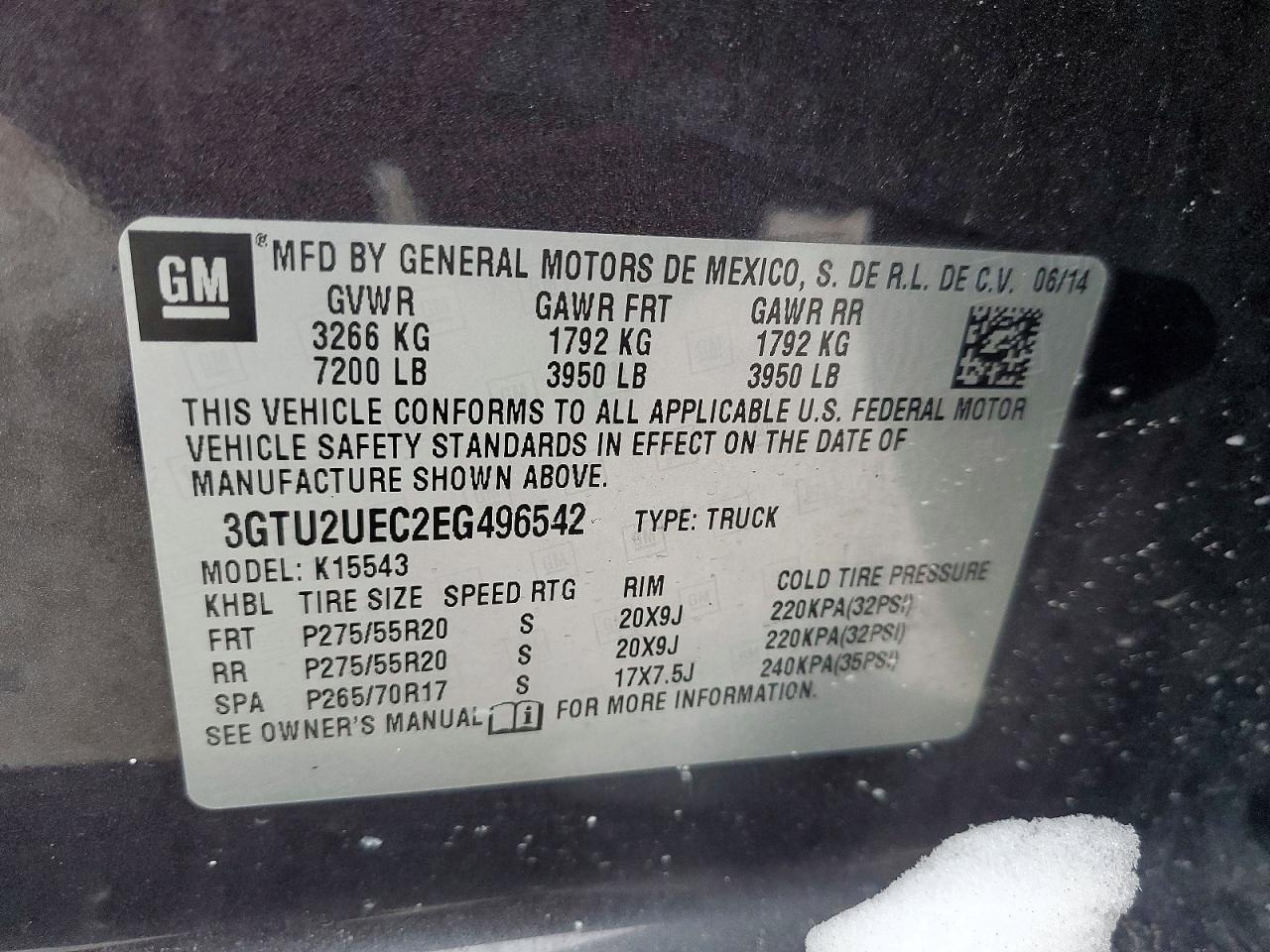 2014 GMC Sierra K1500 sle