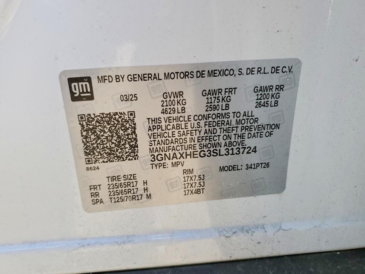 2025 Chevrolet Equinox lt