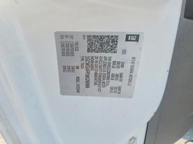 2021 Chevrolet Express G2500