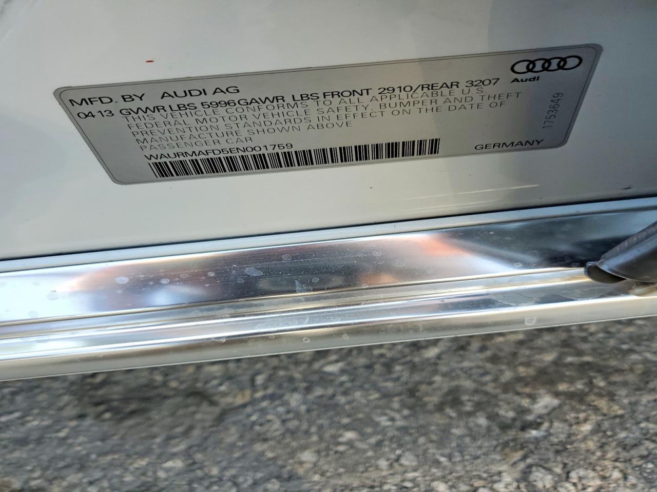 2014 Audi A8 l tdi Quattro