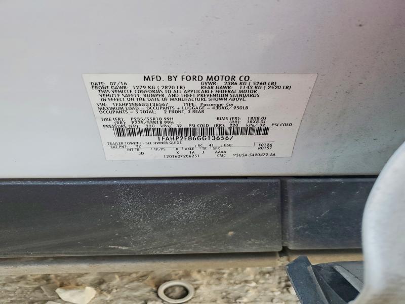 2016 Ford Taurus sel