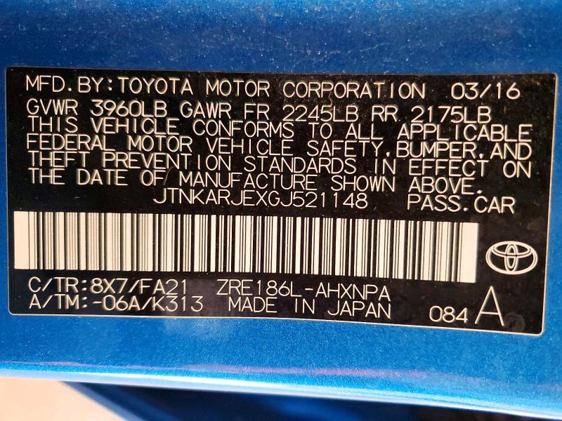 2016 Scion IM
