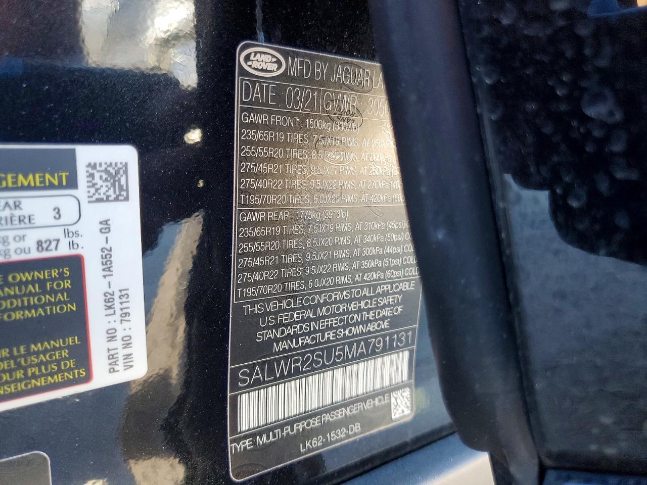 2021 Land Rover Range Rover Sport hse Silver Edition