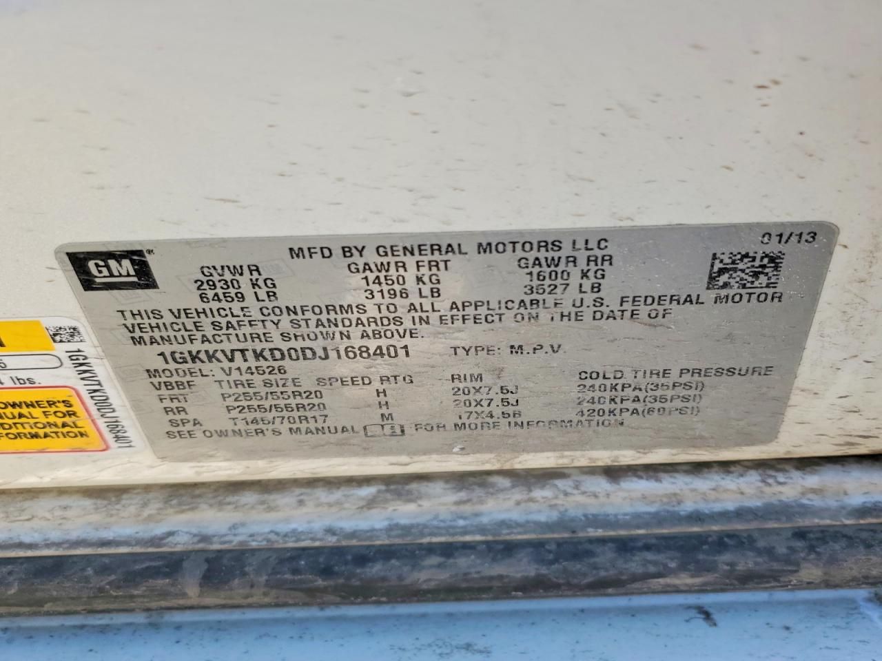 2013 GMC Acadia Denali