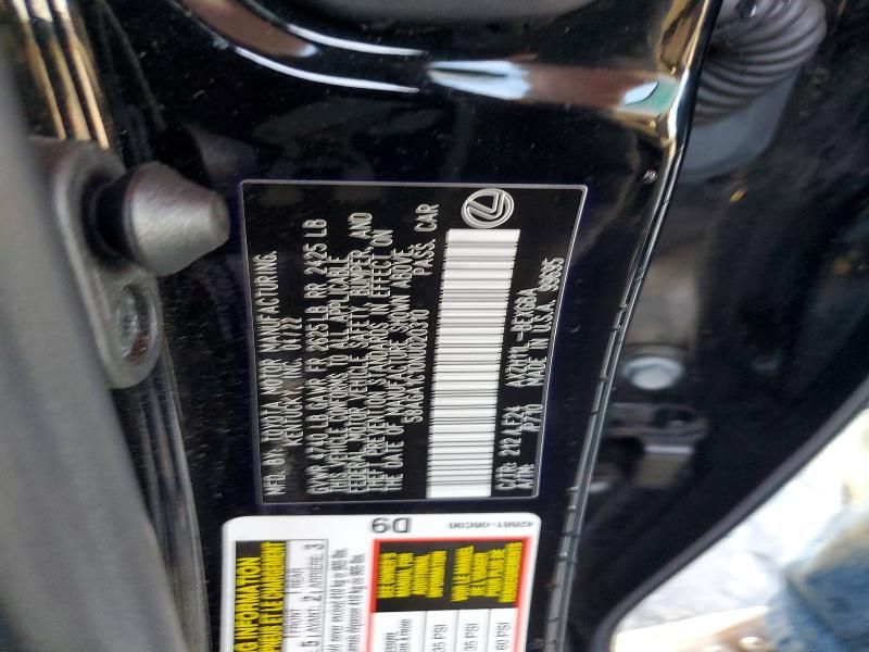 2022 Lexus Es 300h Base