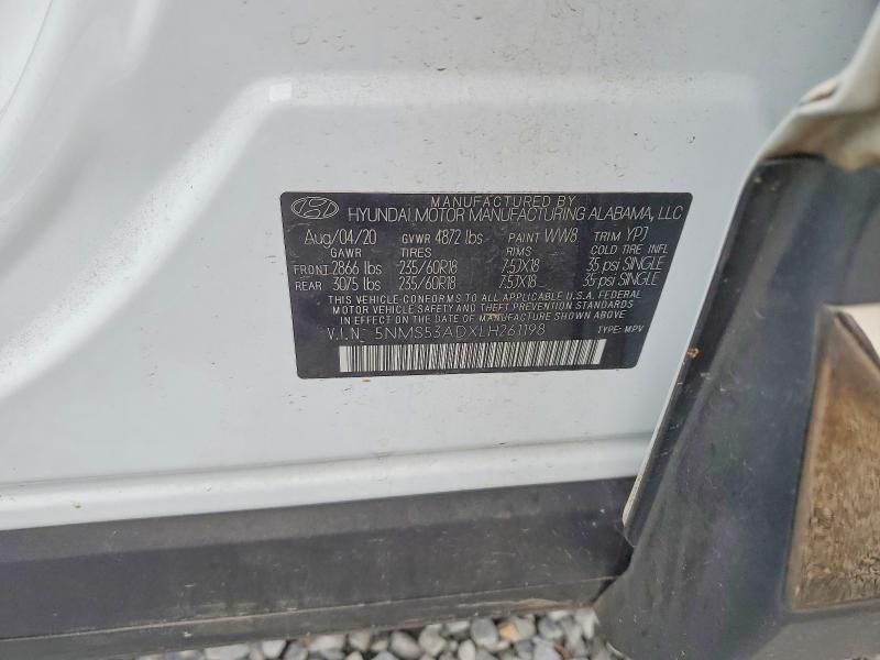 2020 Hyundai Santa fe Limited