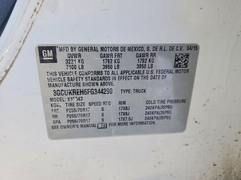 2015 Chev Silverado 1500