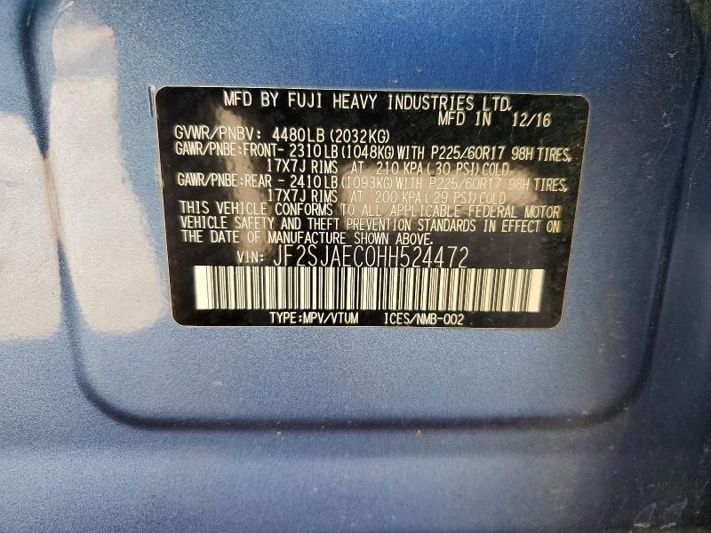 2017 Subaru Forester 2.5i Premium