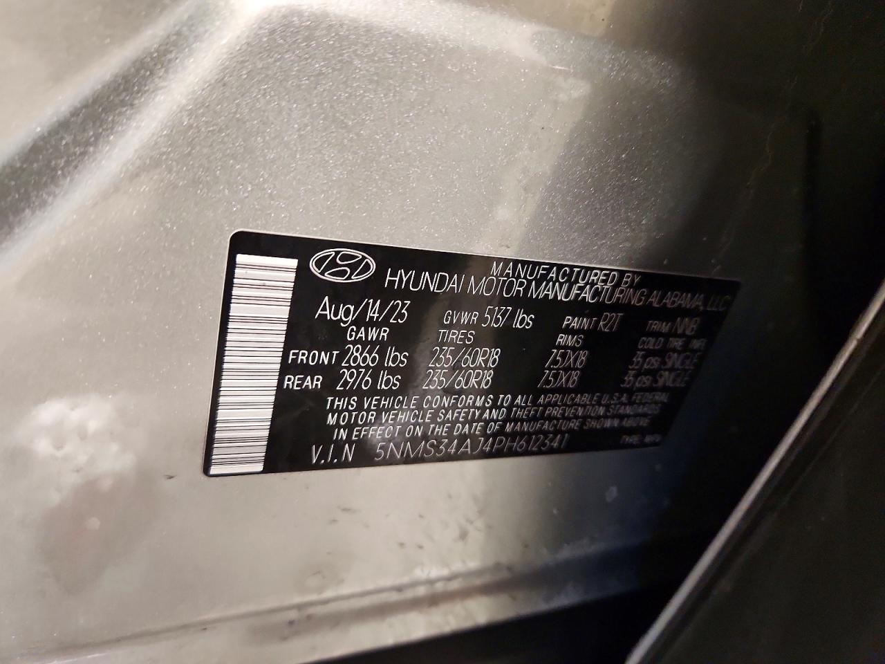 2023 Hyundai Santa fe sel