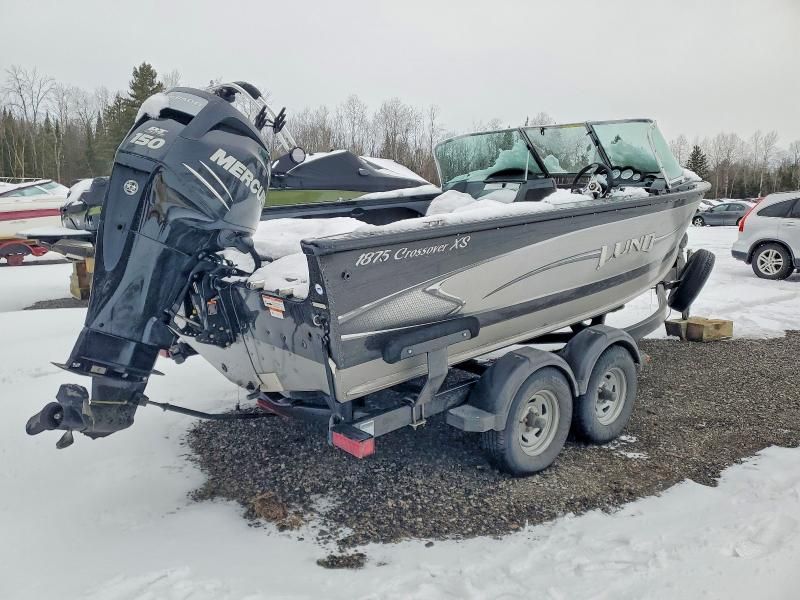 2012 Lund 18FT-1875 CROSSOVER, 50 MPH