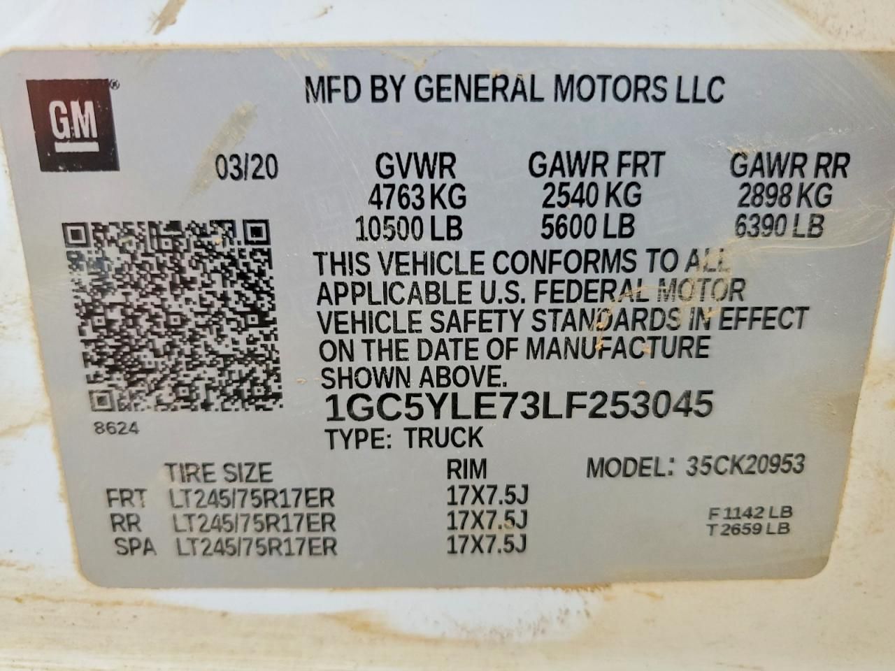 2020 Chevrolet Silverado K2500 Heavy Duty