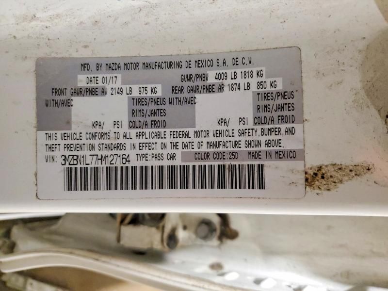 2017 Mazda 3 Touring