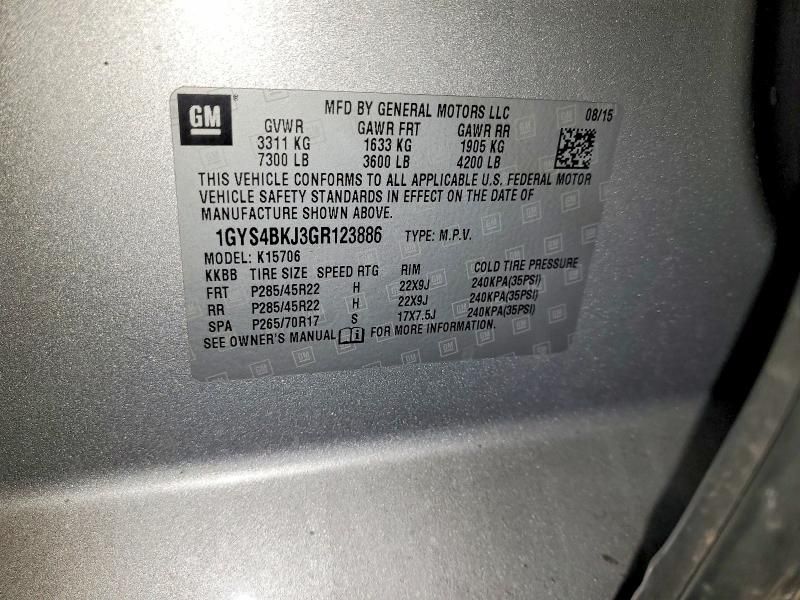 2016 Cadillac Escalade Luxury