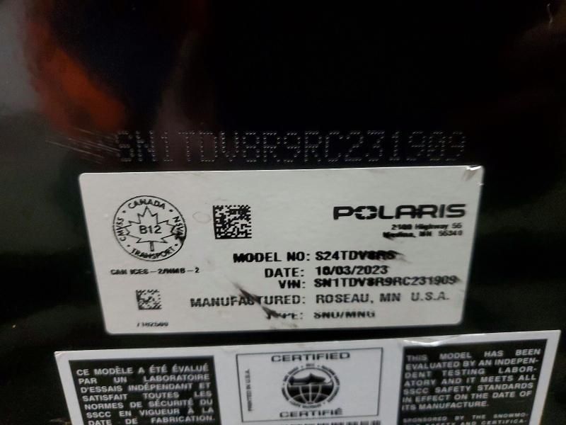 2024 Polaris 850 Indy VR1 137