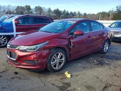 2017 Chevrolet Cruze lt en venta en Exeter, RI