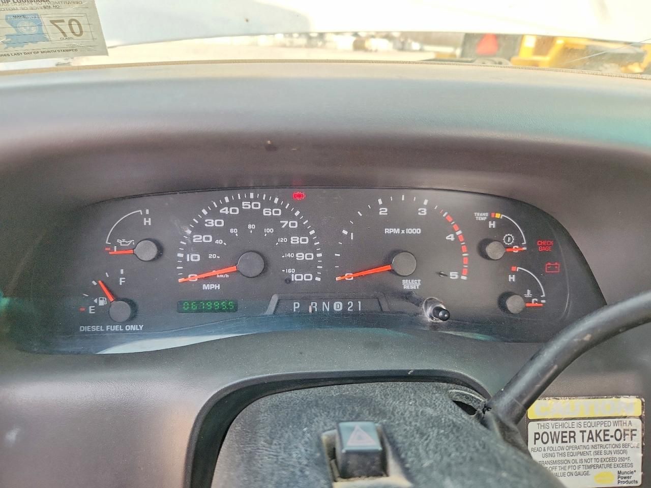 2002 Ford F550 Super Duty Bucket Truck