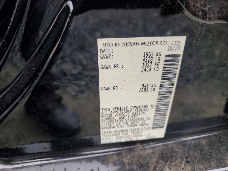 2021 Nissan Altima sv