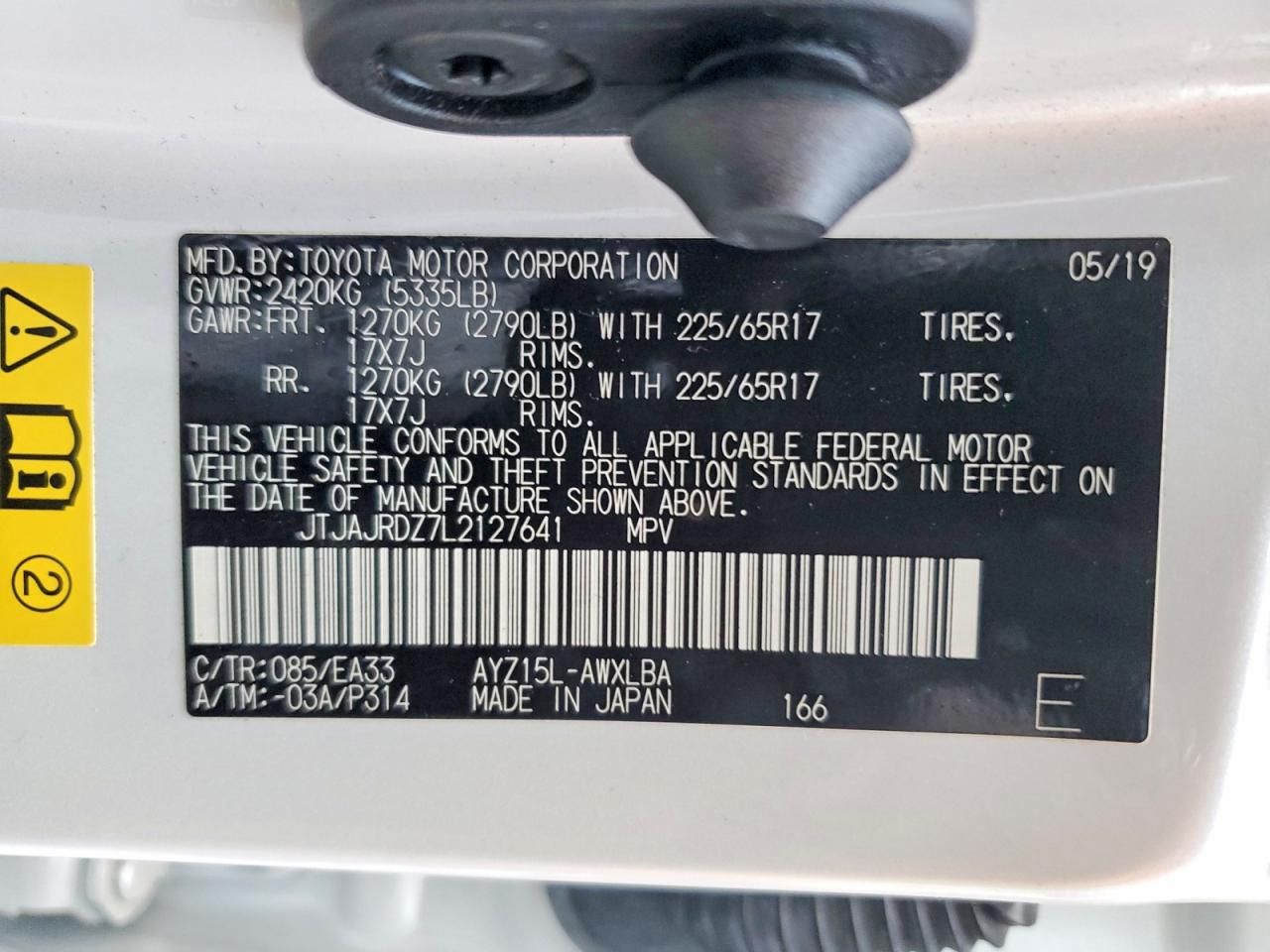 2020 Lexus Nx 300h Base