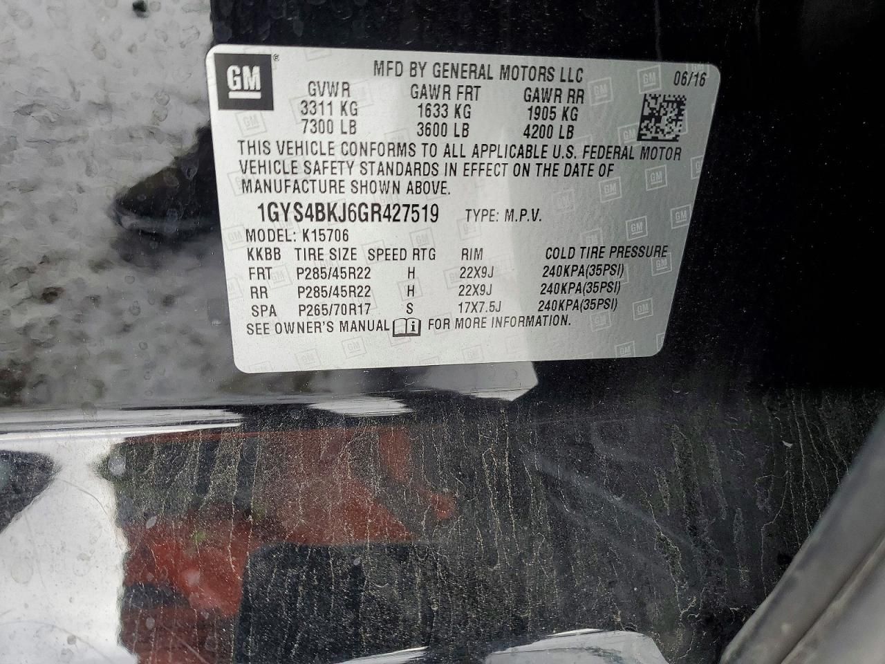 2016 Cadillac Escalade Luxury