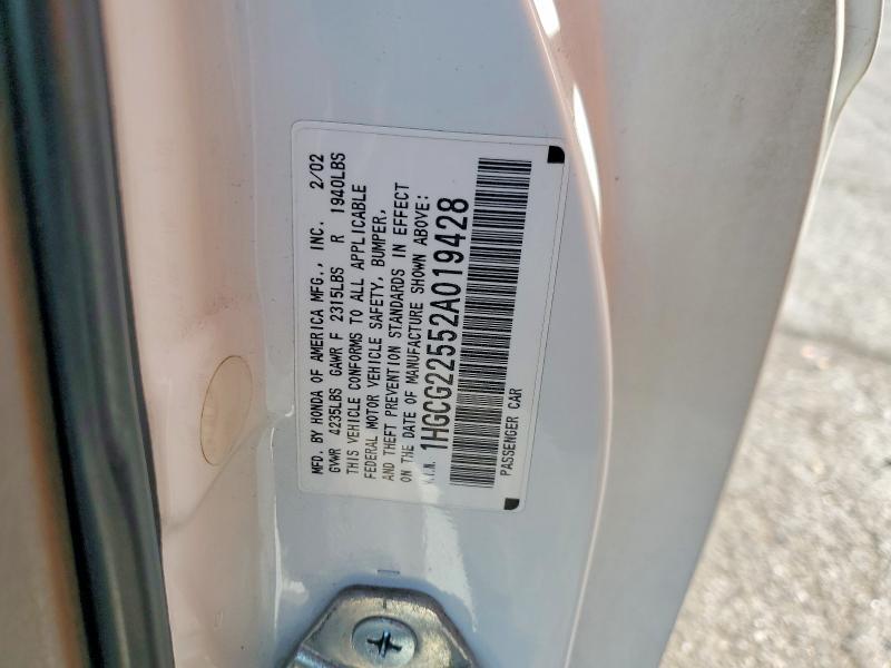 2002 Honda Accord ex