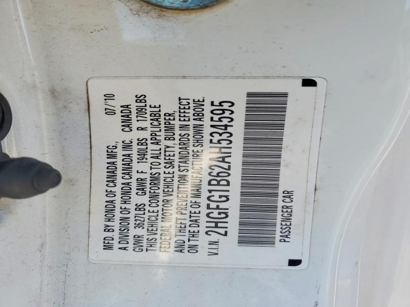 2010 Honda Civic lx