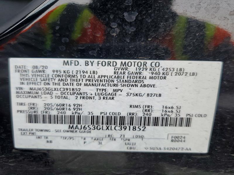 2020 Ford Ecosport se