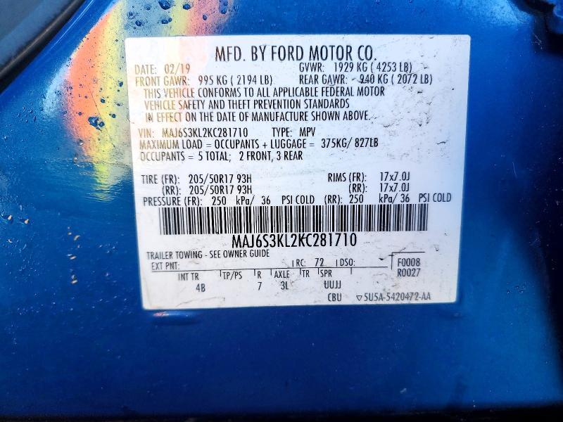 2019 Ford Ecosport Titanium