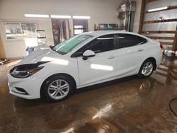 Chevrolet salvage cars for sale: 2018 Chevrolet Cruze lt