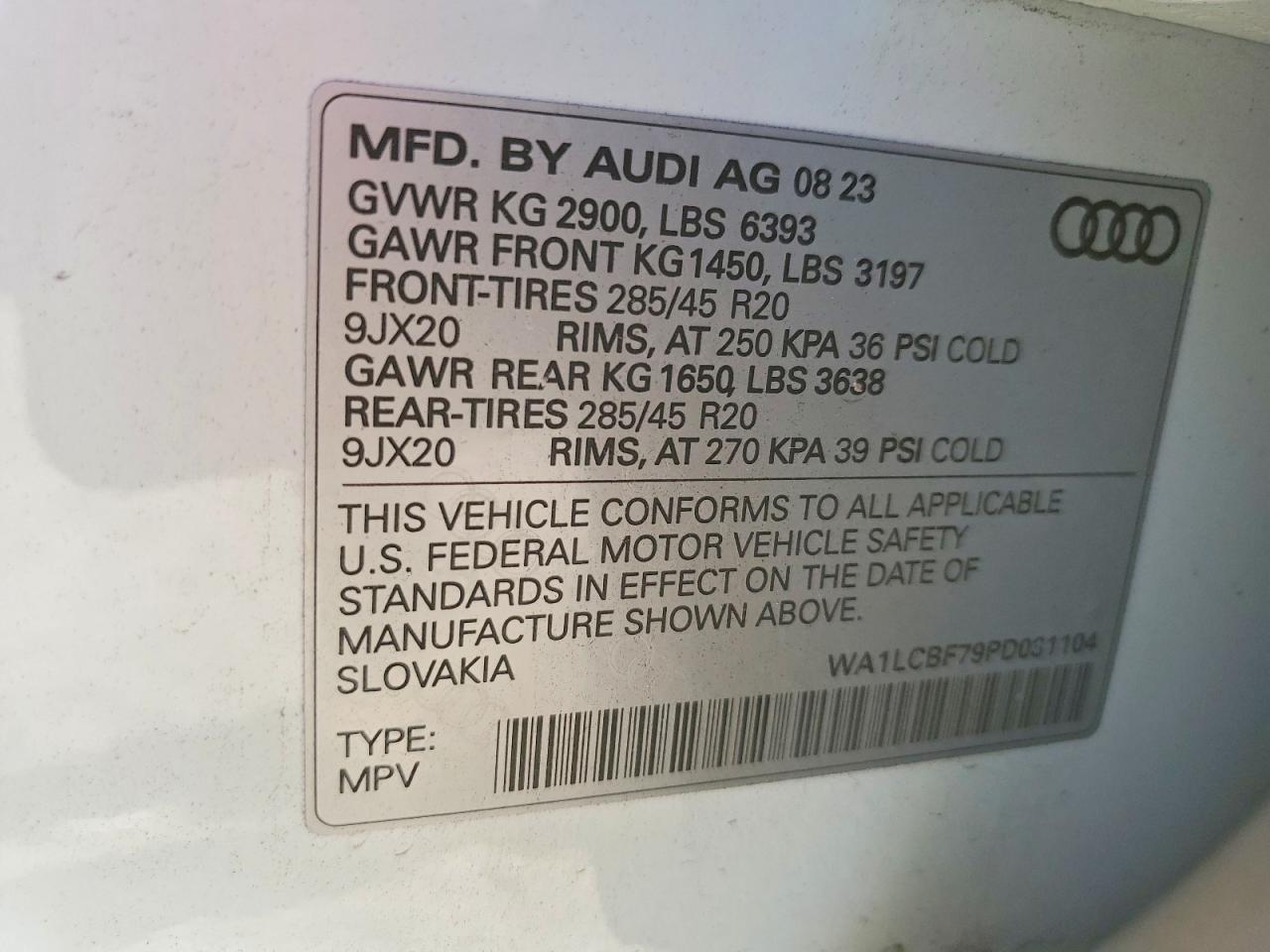 2023 Audi Q7 Premium Plus
