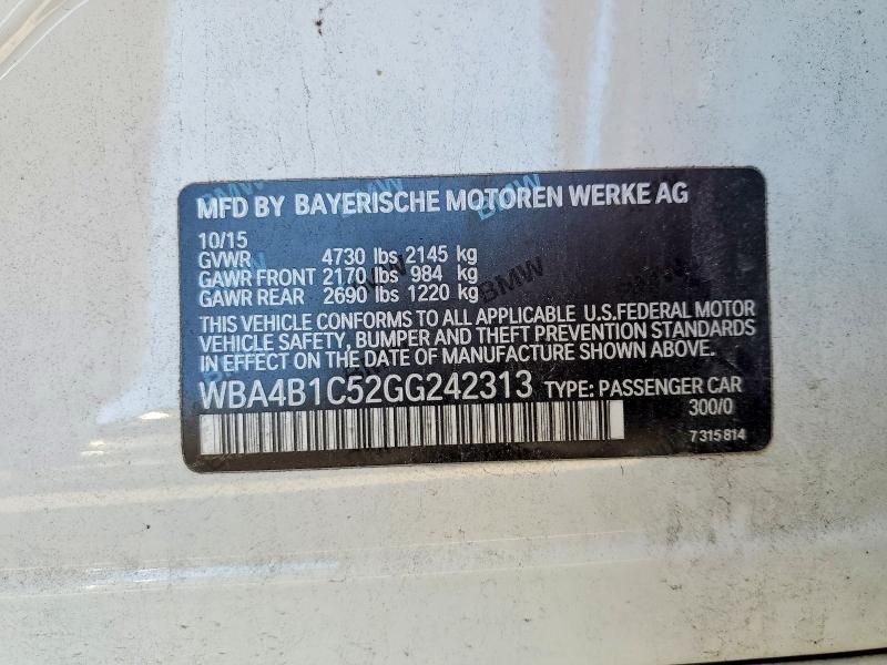 2016 BMW 435 i Gran Coupe