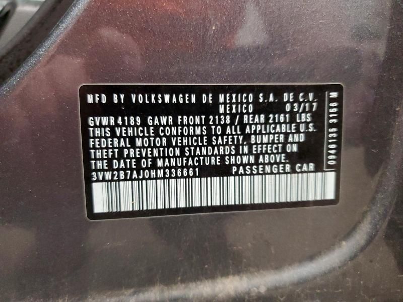 2017 Volkswagen Jetta s