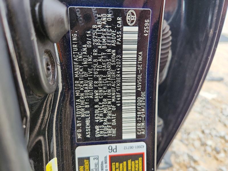 2014 Toyota Camry l