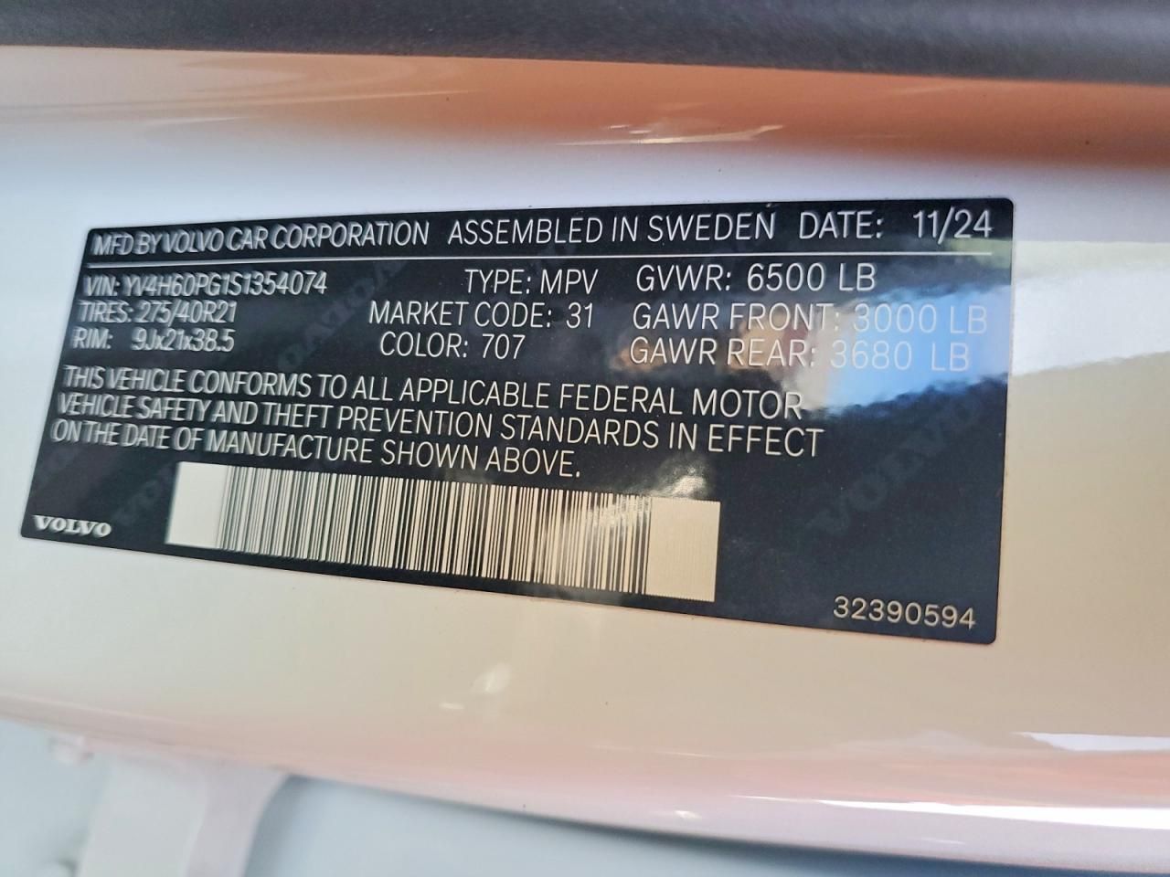 2025 Volvo Xc90 Ultra