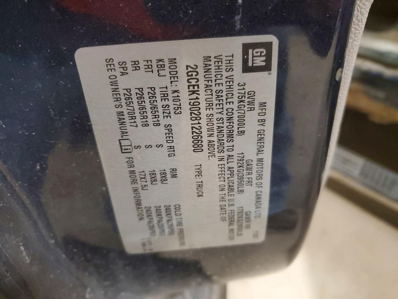 2008 Chevrolet Silverado K1500