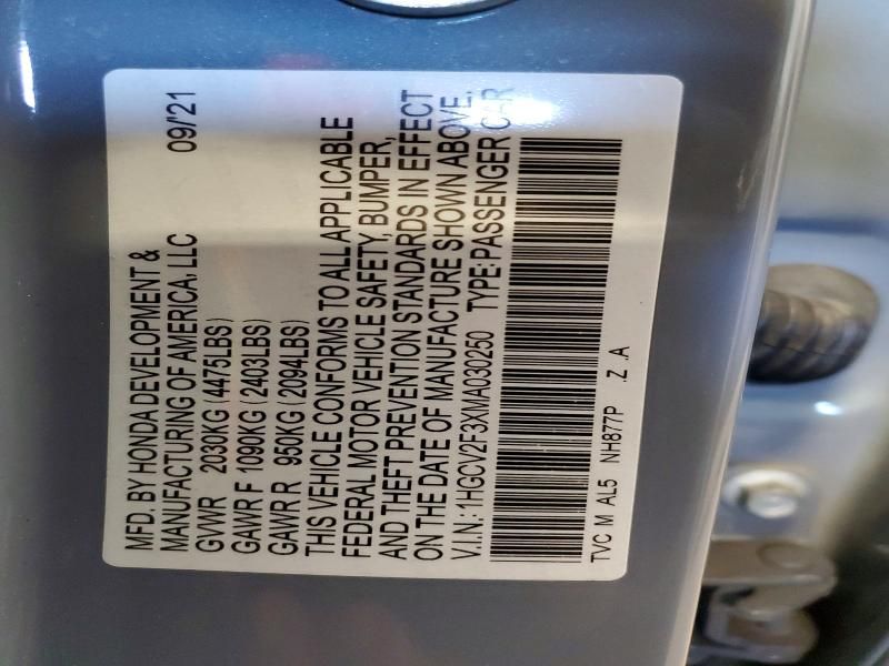 2021 Honda Accord Sport