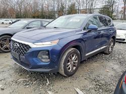 Hyundai Vehiculos salvage en venta: 2019 Hyundai Santa fe se