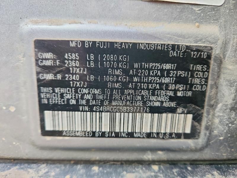 2011 Subaru Outback 2.5i Premium