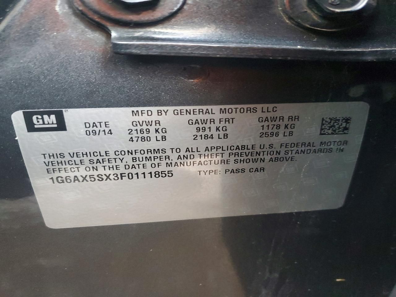 2015 Cadillac Cts Luxury Collection