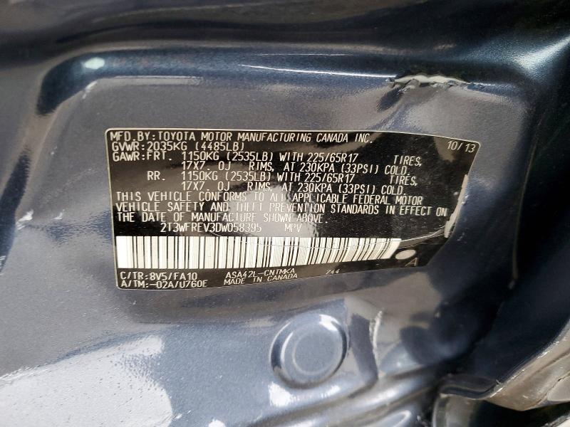 2013 Toyota Rav4 xle