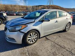 KIA salvage cars for sale: 2016 KIA Forte lx