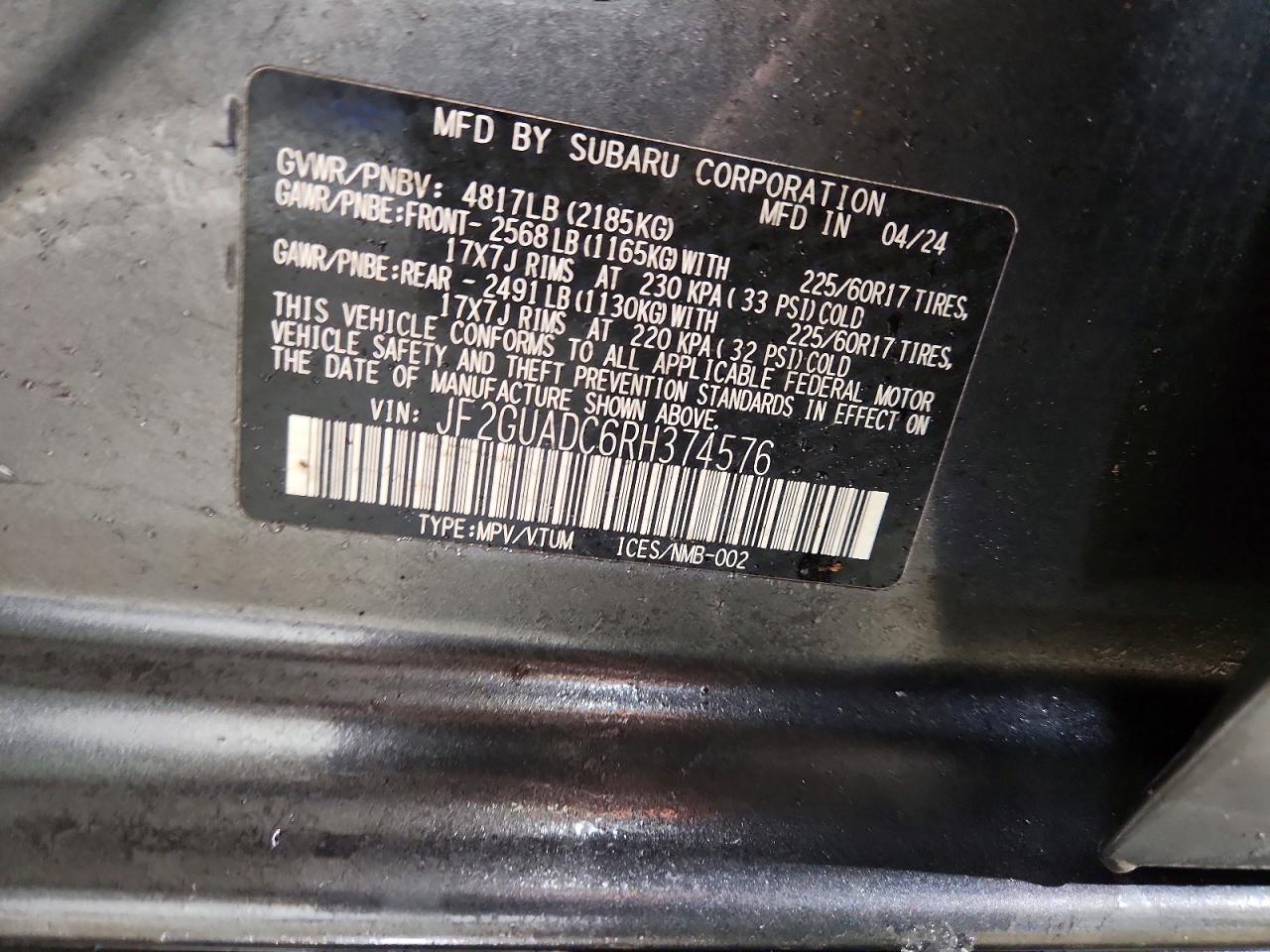 2024 Subaru Crosstrek Premium