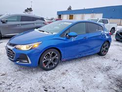 2019 Chevrolet Cruze lt en venta en Woodhaven, MI