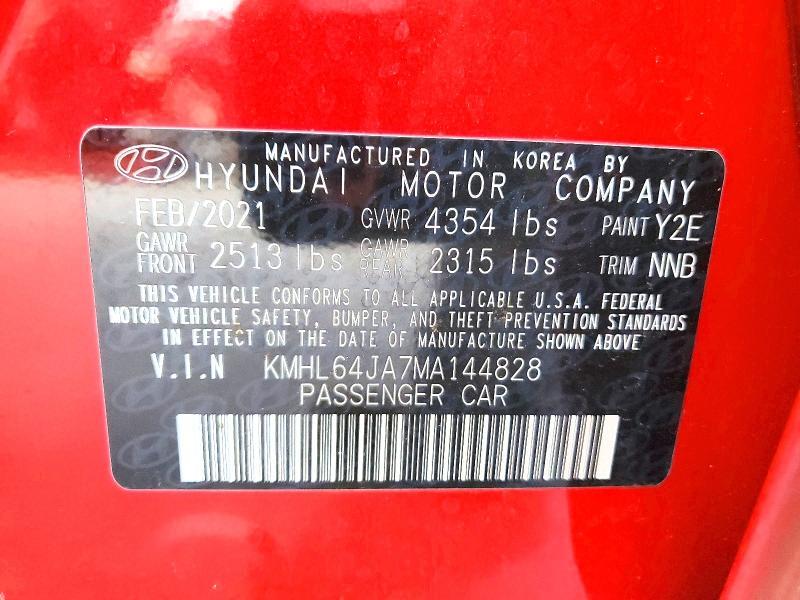2021 Hyundai Sonata sel